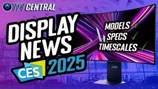 ALL The Best CES 2025 Monitor news! Round-up