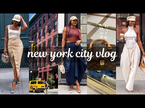 New York City Lifestyle Vlog! Shopping in Soho, Summer Outfits & Luxury Haul ❤︎ MONROE STEELE