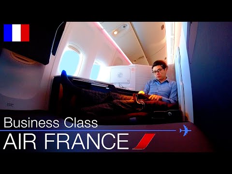 Air France🇫🇷Business Class【Paris→New York】