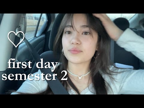 [GRWM] First day of semester 2 ♡ high school student diaries