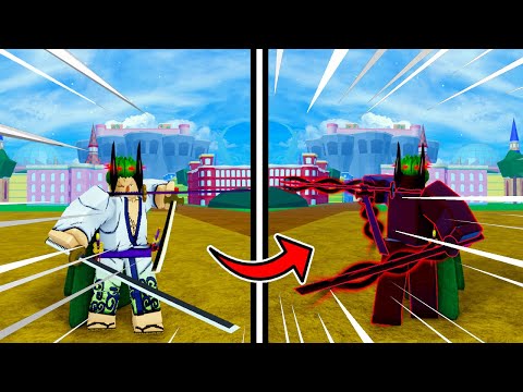 Becoming ZORO and unlocked the *TRUE TRIPLE KATANA* in Blox Fruits | Roblox