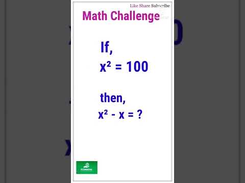 Math challenge #shorts #youtubeshorts #youtube #challenge #math