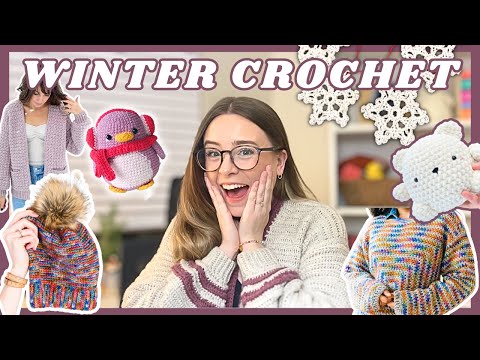 30+ WINTER Crochet Patterns To Make This Winter! ❄️✨ | Hooks and Heelers