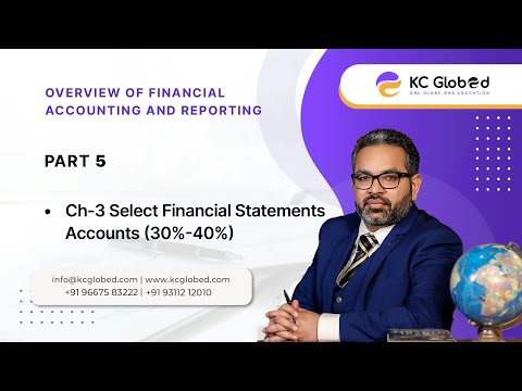 Overview of Financial Accounting and Reporting | PART 5 | CPA & CA KAMAL CHHABRA SIR