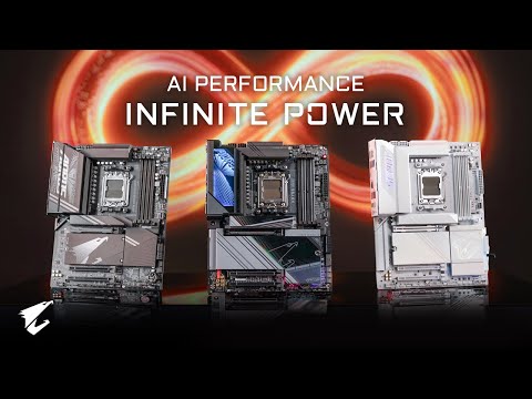 AORUS X870E/X870 Series Motherboards - AI Performance, Infinite Power | Official Trailer