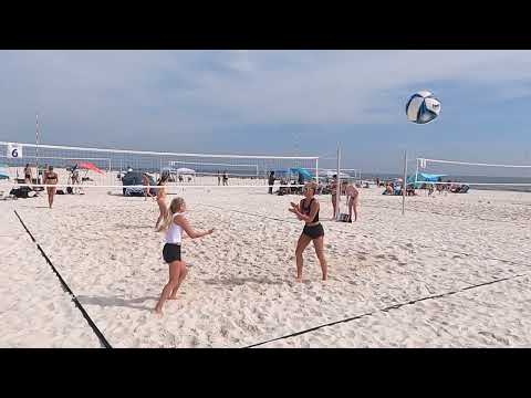 p1440 Futures Tour: Gulf Shores AL, Feb 25-26 - Round 2 - Forester/Stenzel vs Bryant/Schrock - Set 1