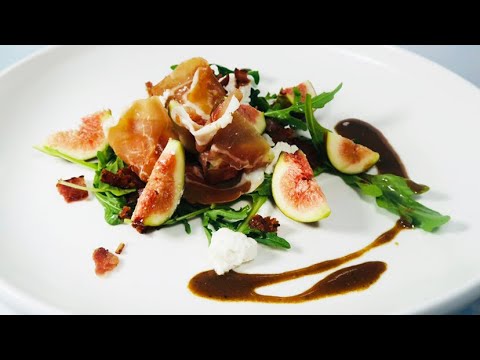 How to make the Rockets Fig and Parma Ham Salad | Super Easy Salad Recipe | 意大利经典款 芝麻菜 无花果帕尔玛火腿沙拉