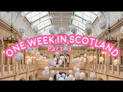 ☆One Week In Scotland Part 3 : Glasgow West End, Kelvingrove Art Gallery & Hidden Lane! ☆