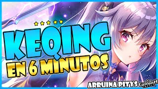 KEQING BUILD GOD EN 6 MINUTOS🔥 - Guía build Keqing - Genshin Impact