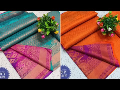 Copper softy bridal silk sarees with price # online shopping # what's app- 9150198452