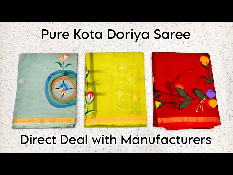 Pure Kota Doriya Saree Wholesale #shopnow #kotasarees #kotadoriya #kotacottonsarees #sarees