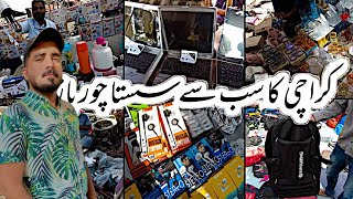 Karachi Biggest Chor Bazar | | ipad 4000 mien | Up More karachi | Biggest Sunday bazar in pakistan