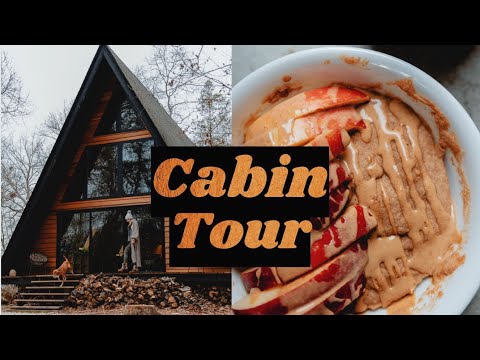 A-Frame Cabin Tour | Microwave Vegan Cake Bowl | New Skincare Routine!