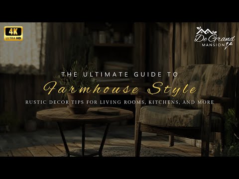 The Ultimate Guide to Farmhouse Style: Rustic Decor Tips for Living Rooms, Kitchens, and More