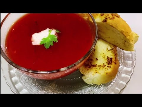 Tomato Beet Soup|Healthy and tasty Tomato soup