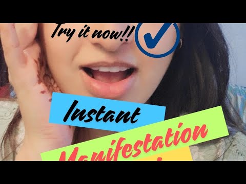 ‼️‼️instant manifestation hack, try it now!! it works like magic every single time!!💯❗️