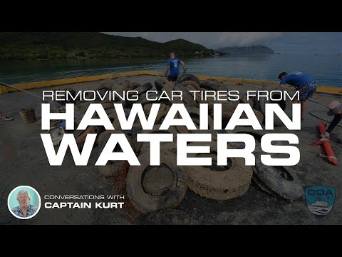 Hundreds of Car Tires Removed from Hawaiian Waters