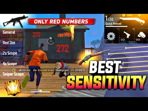 Free Fire Headshot setting 2024🇧🇷 Best Sensitivity Settings ⚙️| Sensitivity + Hud Settings Free Fire