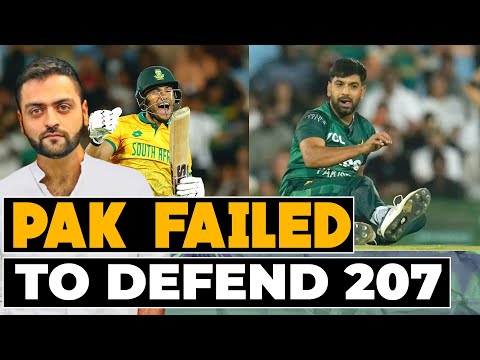 Pakistan EVEN FAILED to DEFEND 207 RUNS | Pakistan vs South Africa 2nd T20I