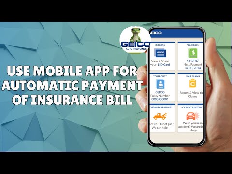 HOW TO SET UP AUTOMATIC PAYMENT FOR YOUR GEICO INSURANCE BILL ON GEICO MOBILE APP IN 2025