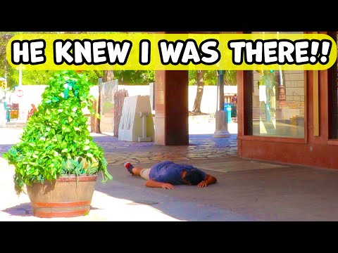 Bushman Prank: He did a Backflip then dropped!!