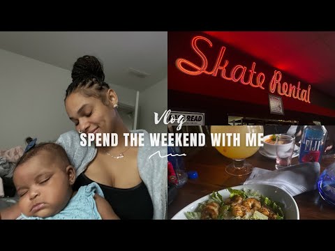 WEEKEND VLOG: First Of The Month + Skating With My Friends + Cooking Out With Ricci