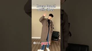 Korean Formal outfits ideas for guys pt.1 #koreanoutfits #shorts #shortvideo