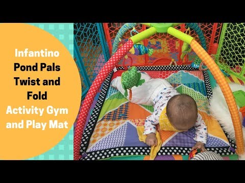 Infantino Pond Pals Twist and Fold Activity Gym and Play Mat Review | Amazon Purchase Review