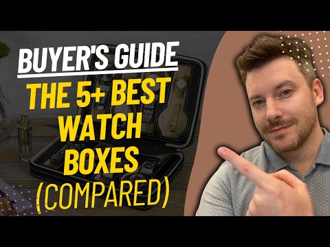 TOP 5 Best Watch Boxes - Best Watch Box Review (2024)