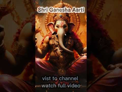 Shri Ganesha Aarti #short #shortvideo