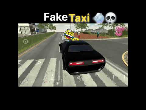 Fake taxi drive Dodge Challenger airline Car Parking Multiplayer #carparkingmultiplayer #cpm