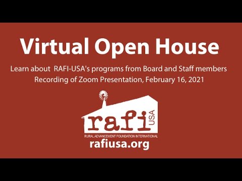 Virtual Open House Feb 16, 2021