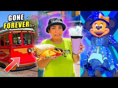 🤯 (BEST) HALLOWEEN FOODS At DISNEY CALIFORNIA ADVENTURE PARK?! | Red Car Trolley Update + MORE!