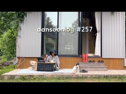 Summer rural life in Korea vlog257) Table for one person