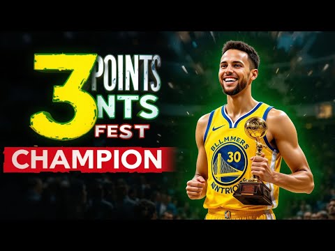 Steph Curry Dominates the NBA 3-Point Contest! 🎯🚀