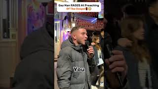 Gay Man RAGES at Preaching Of The Gospel!   #sharinggospel #sharingjesus #jesus #god #preach