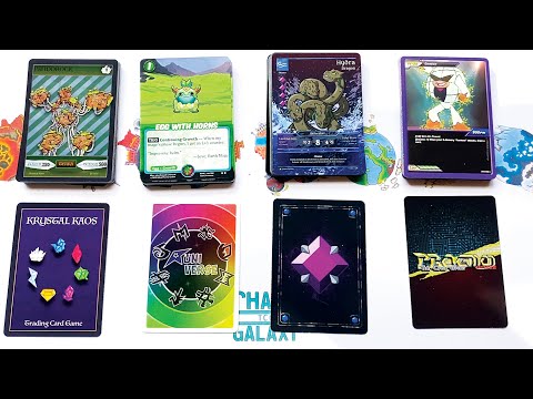 Homemade TCG Pack Opening #6 (Progmon, Shard TCG, Runiverse & Krystal Kaos!)