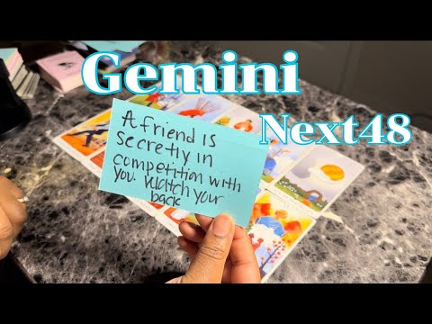 ✨GEMINI ♊️: NEXT 48 HOURS ~ KEEP YOUR FRIENDS CLOSE & YOUR ENEMIES CLOSER! 🥷