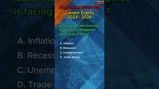 NAPOLCOM Exam Reviewer 2024 - Current Events  #napolcomreviewer #napolcomexam2024