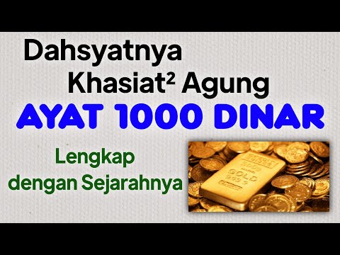 #215  Dahsyatnya Khasiat² AYAT 1000 DINAR