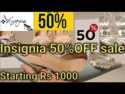 insignia shoes sale flat 50% off  2024