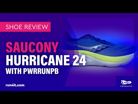 Saucony Hurricane 24 Running Shoes Review - Max cushioning, energy return and support.