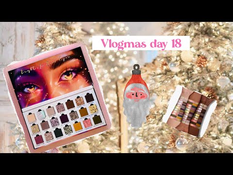 Vlogmas day 18 #ensleyreigncosmetics