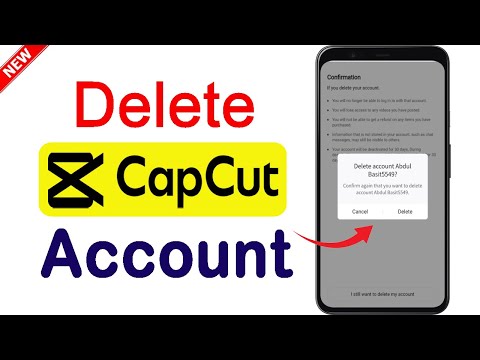 How To Delete Your CapCut Account | CapCut Account Delete Kaise Kare