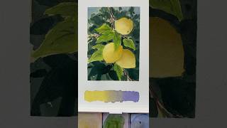 Underpainting with watercolor #watercolorpainting #watercolor #arttutorial #watercolortutorial