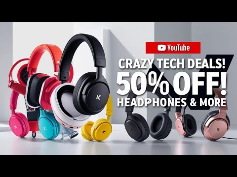 The Best Tech Deals on Earth - 50% OFF!