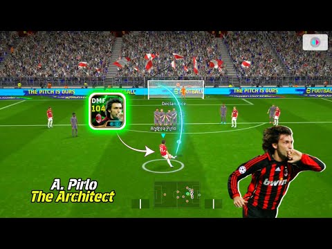 Pirlo ❌ The Architect ✅🫡🔥 Visionary Pass A. Pirlo Review in eFootball 25 Mobile 🔥