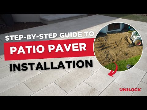 Step-by-Step Guide to Paver Patio Installation