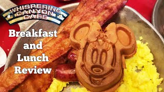 Disney's Whispering Canyon Cafe Lunch and Breakfast Review at Wilderness Lodge