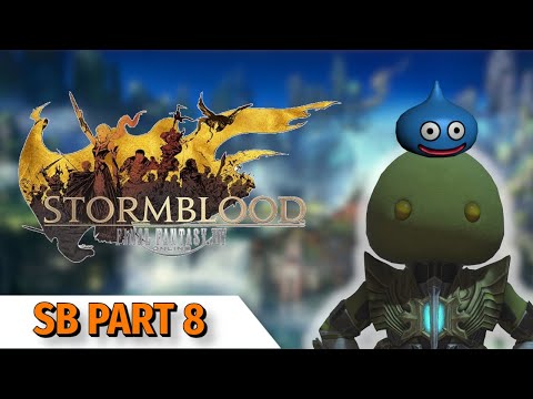 DRAGON QUEST X FINAL FANTASY | Final Fantasy 14 Stormblood first time